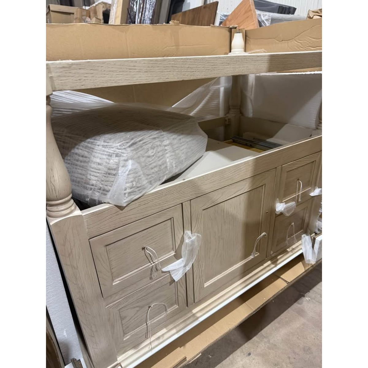 New 42” Weathered Oak Bathroom Vanity | $1200+ Retail “open box” Delivery Available