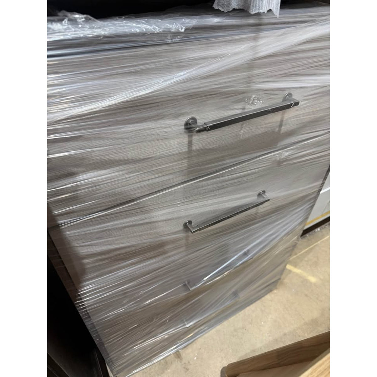 New Matching Gray Oak Dresser & Chest Set - Retail $1,700+ Save Huge - Delivery Available