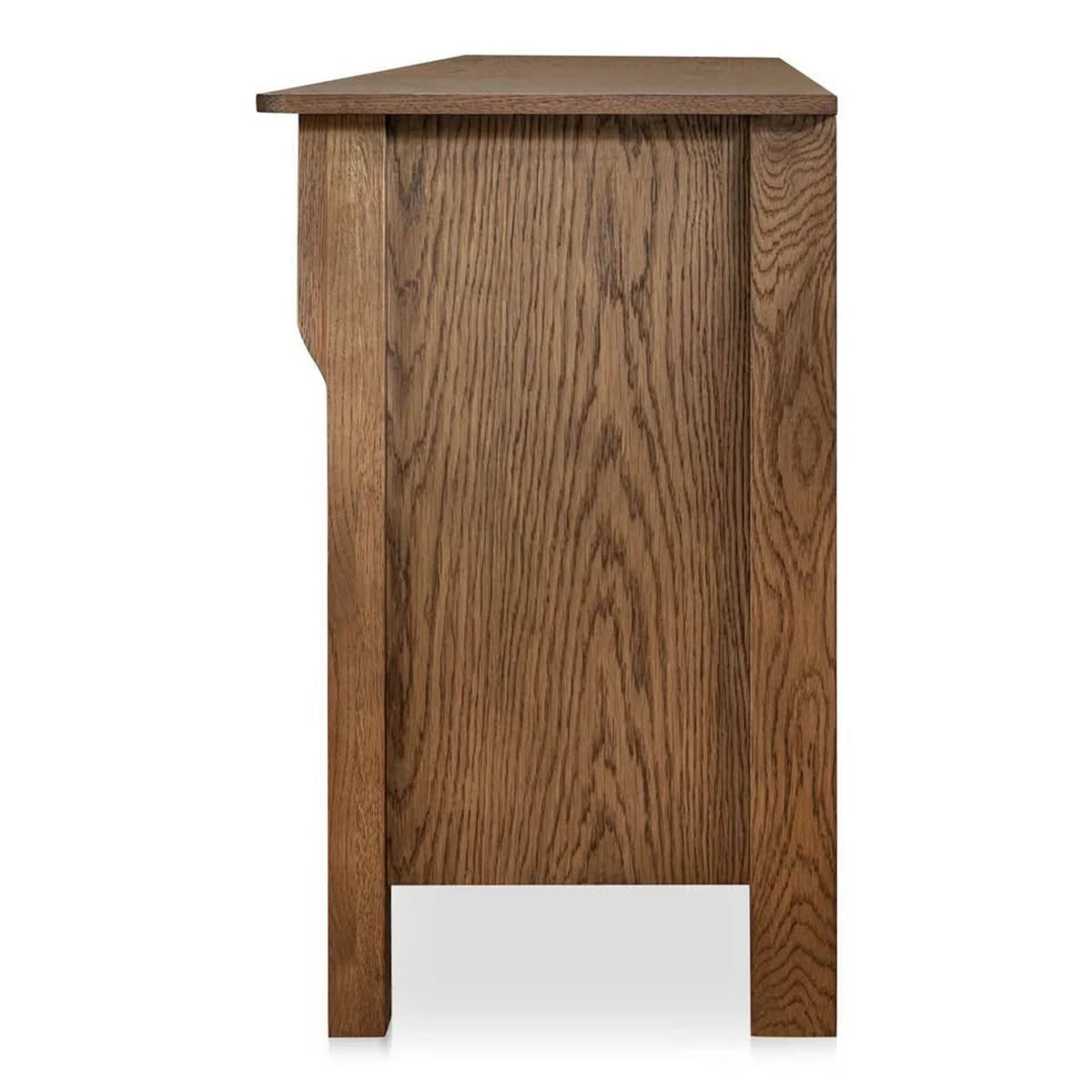 New Moe’s Home Collection Caroline 78.5” Solid Oak Sideboard – $3,610 Retail – Open Box - Delivery