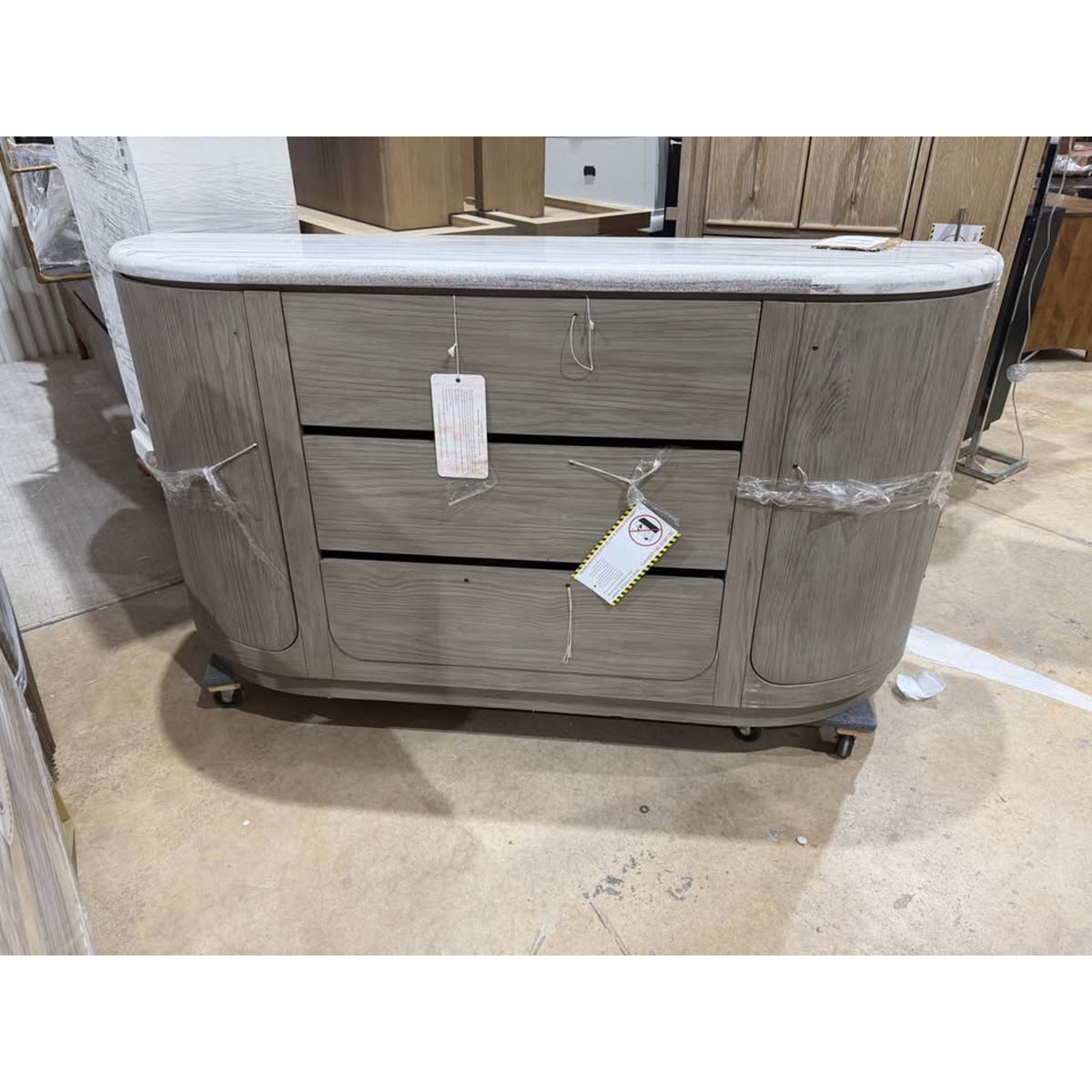 New Magnussen Braelyn 70” Stone Top Buffet – $2,085 Retail – Delivery Available