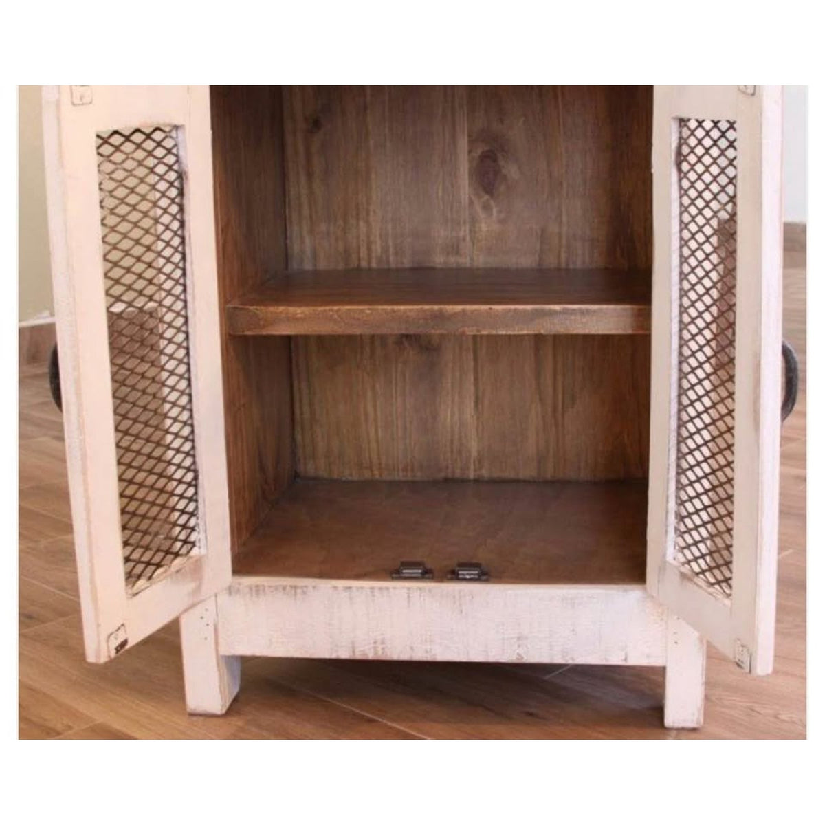 Large Farmhouse Kitchen Island with Sliding Barn Doors & Storage - Delivery Available
