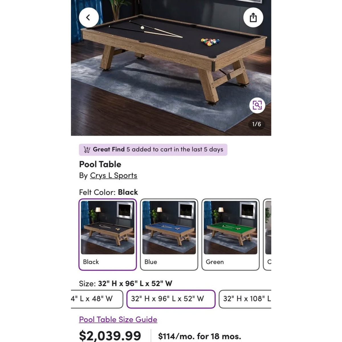 8’ Multi-Game Pool & Ping Pong Table – 96” – $2,000 Retail – Delivery Available