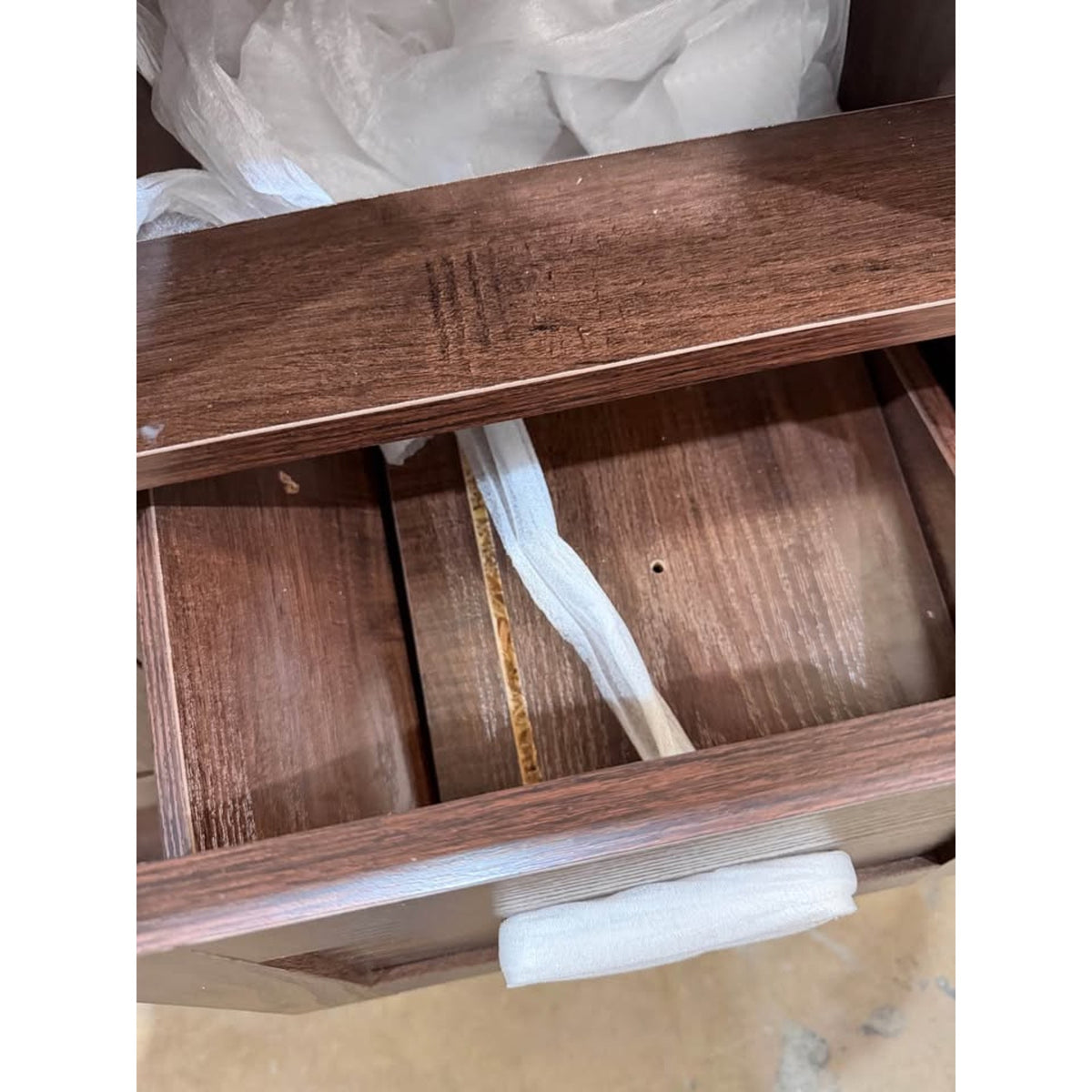 60” Double Sink Bathroom Vanity – Handyman Special – Delivery Available