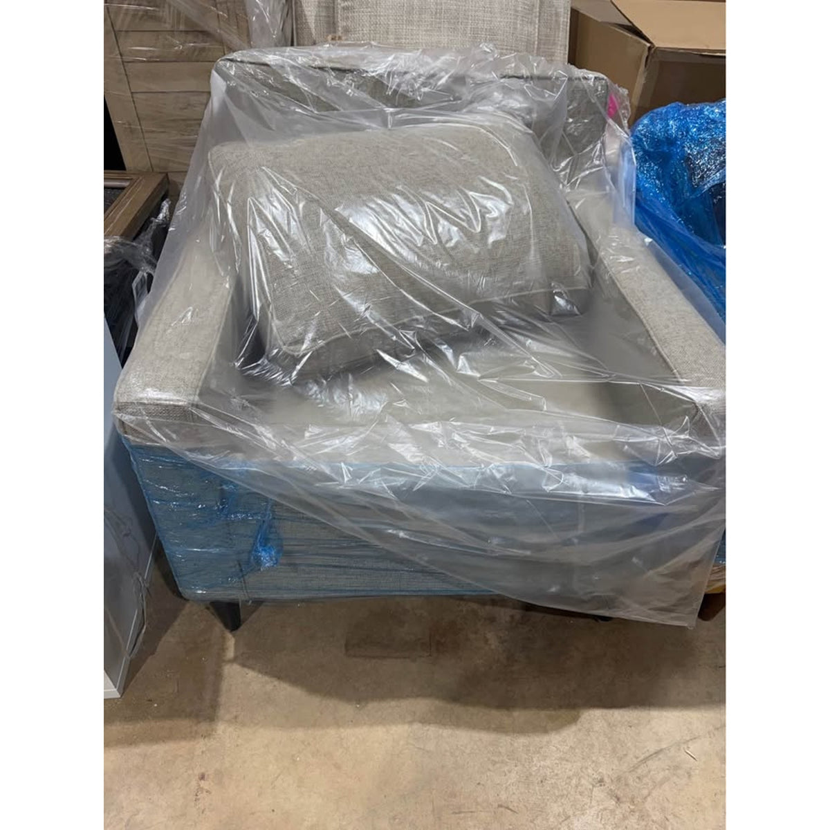 Joybird Levi Chair in Gun Smoke Gray - $1491 Retail - New Open Box - Delivery Available
