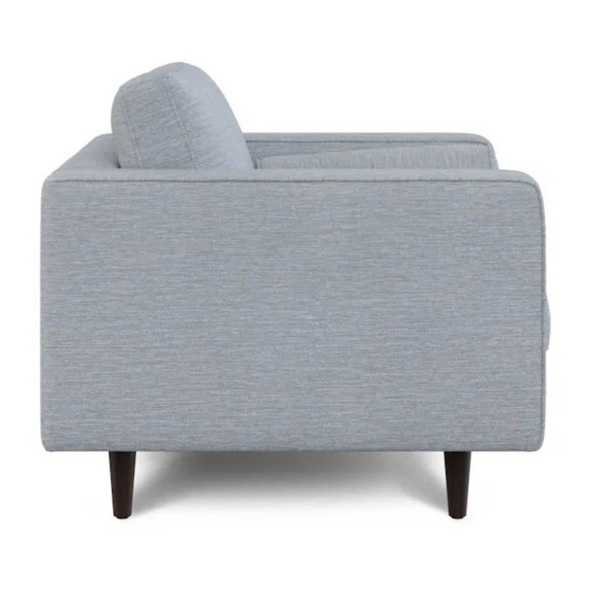 Article Sven Tufted Lounge Chair – Silver Light Blue Open Box $1099 Retail - Delivery Available