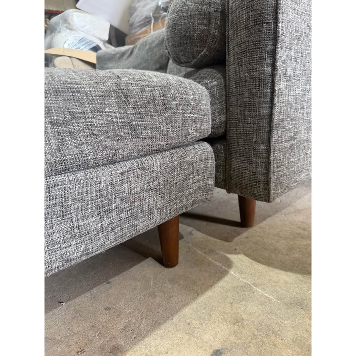 Article Sven 88” Sofa + Ottoman – Good Condition - Professionally Cleaned – Delivery Available