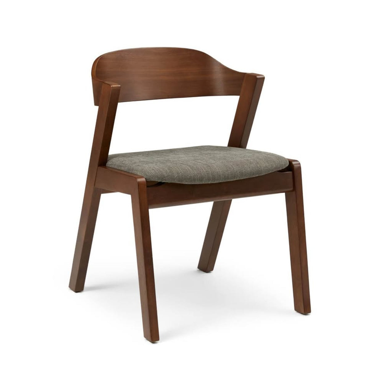 New Article Modern Walnut & Green Dining Chairs –  Set of 4 - “open box” Delivery Available