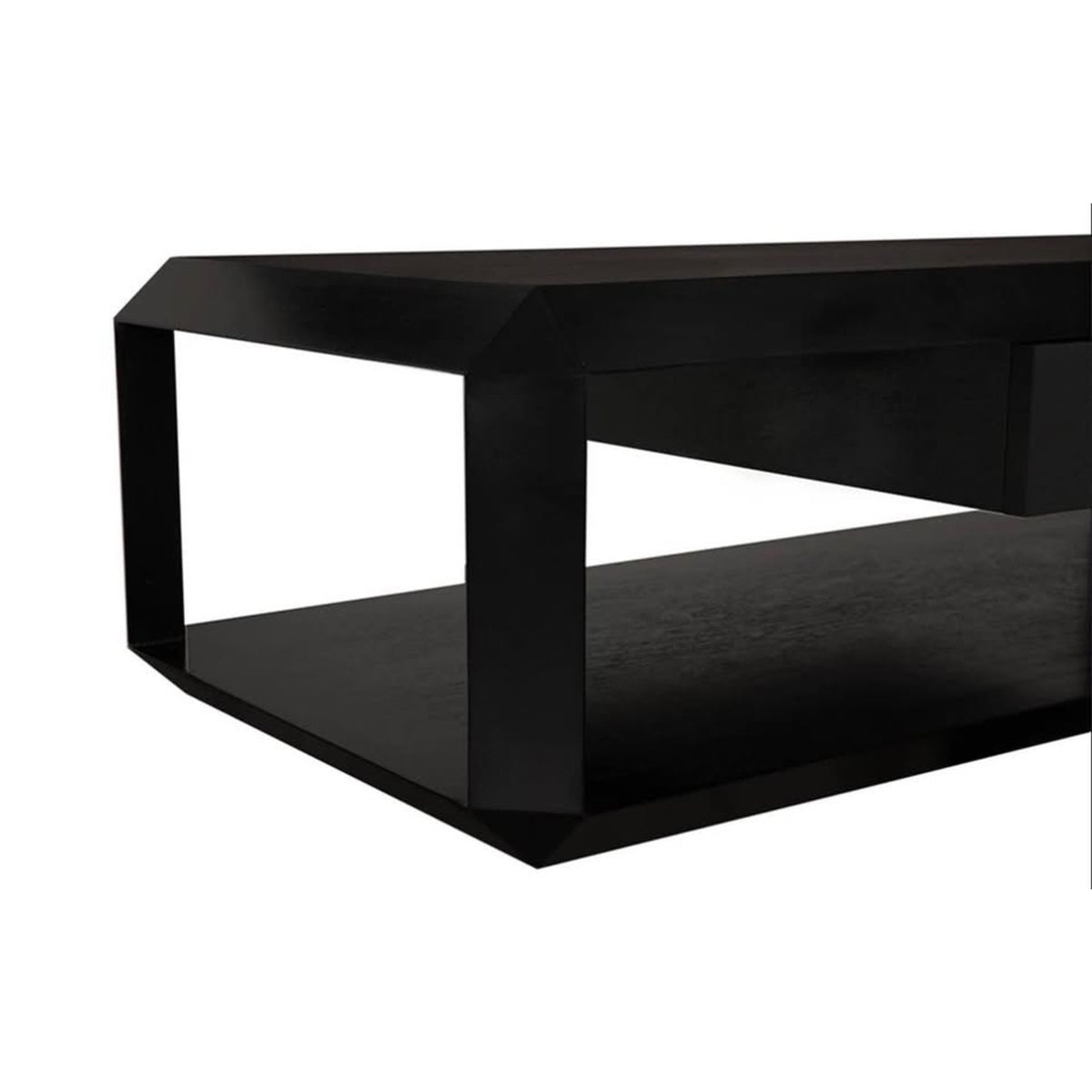 New Noir Trading Obtuse Coffee Table Cocktail Table Black $2286 Retail “open box” Delivery Available