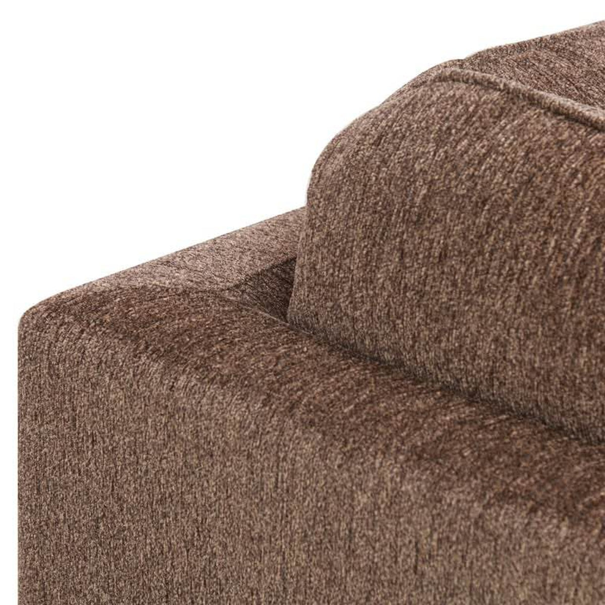 New open-box Costco Belize 6-Piece Fabric Modular Sectional in Brown - Delivery Available