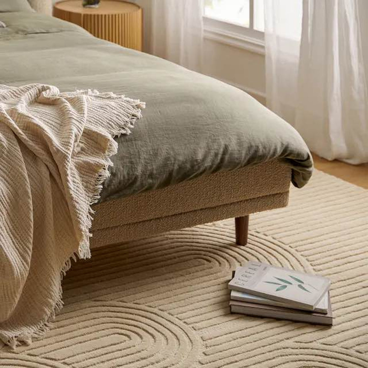 New 8’ x 10’ Wool Rug – Article Clem Arch Cream – $699 Retail – Open Box – Delivery Available