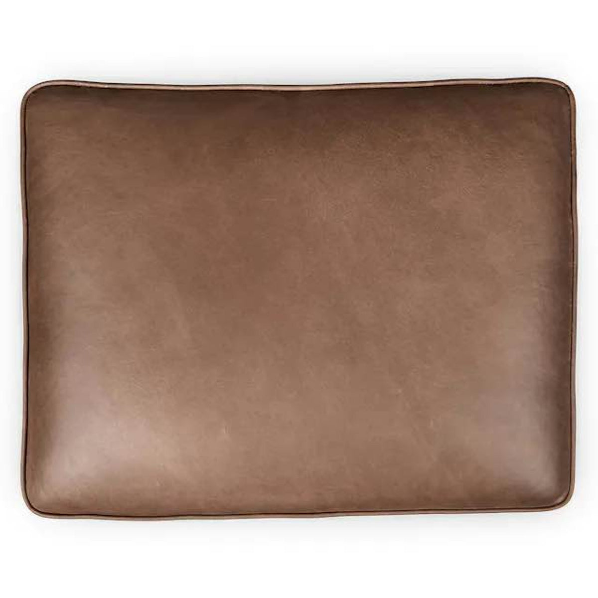 Article Timber 31” Leather Ottoman – Charme Chocolat – $499 Retail – Delivery Available