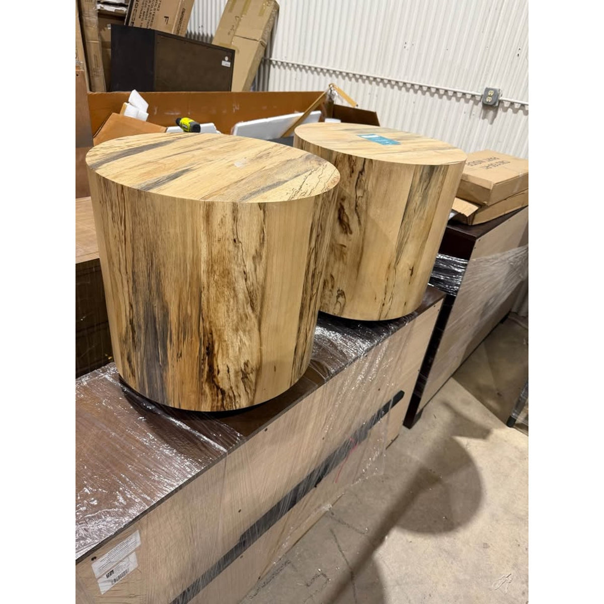 Joybird Hudson End Tables – Pair | New Open Box | Discontinued - $2400 Retail - Delivery Available