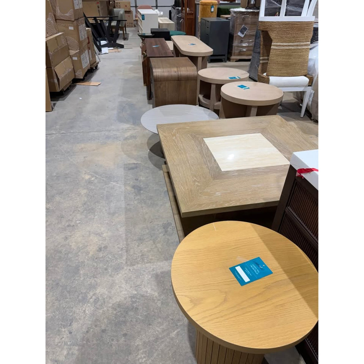 Joybird Bastian Coffee Table + Matching Side Table | 2-Piece Set | New Open Box Delivery Available