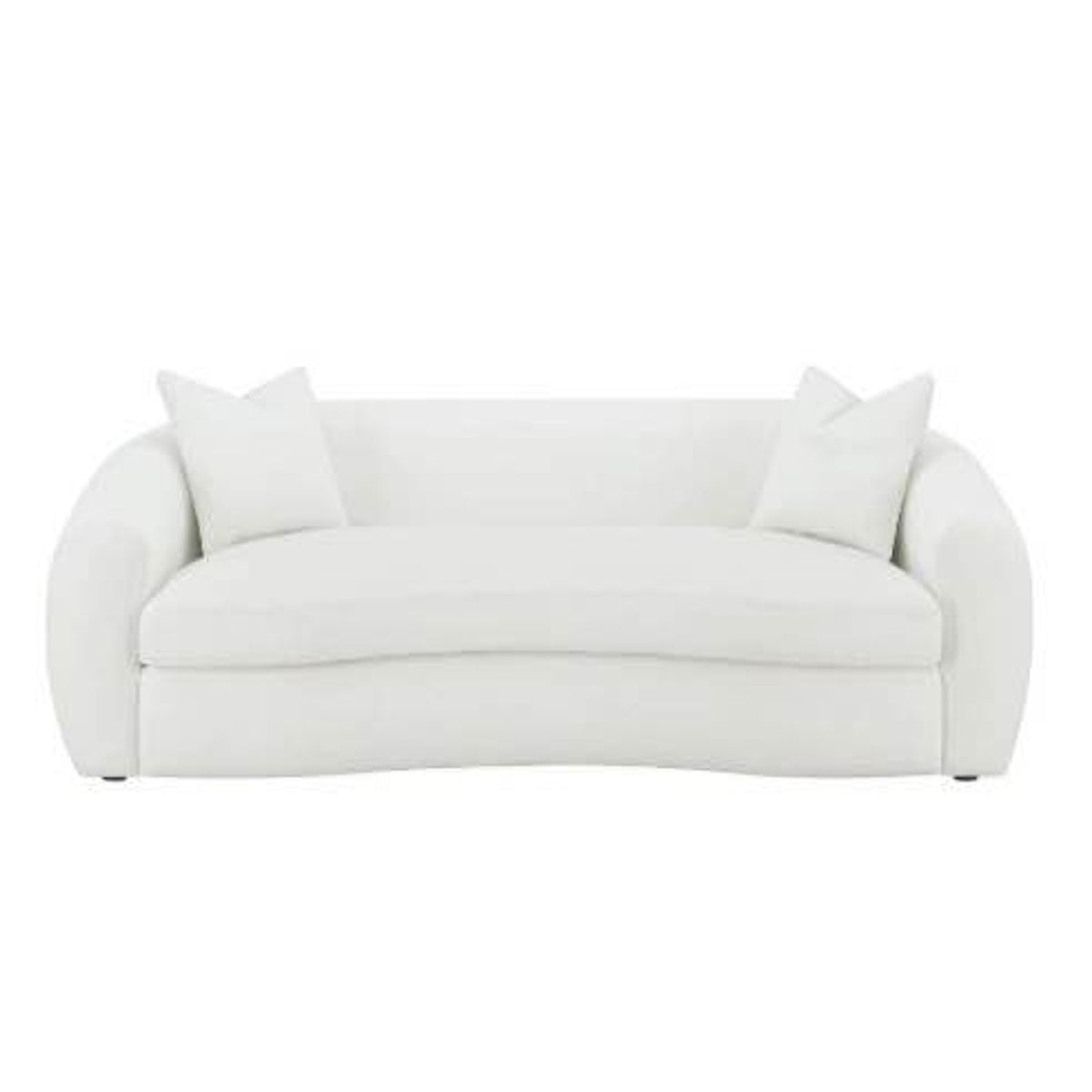 New Cream Bouclé Sofa & Loveseat Set – $3,659 Retail – Delivery Available