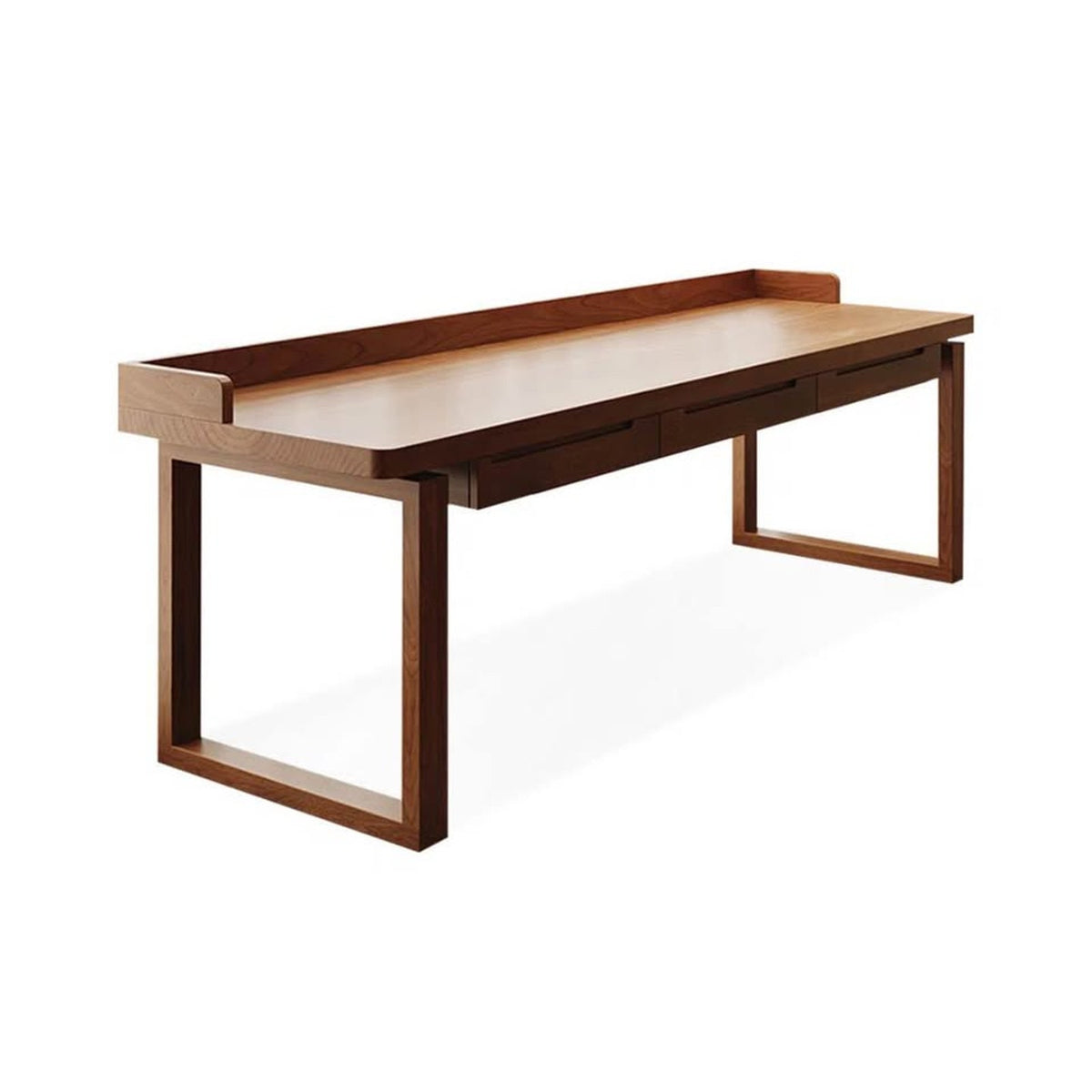 New Groove Interior Solid Wood 3-Drawer Desk – Open Box – Delivery Available