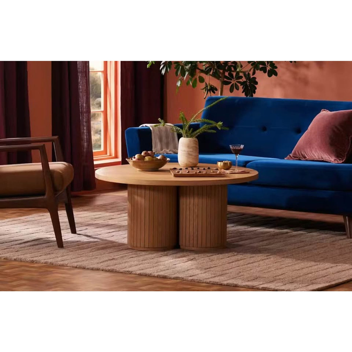 Joybird Bastian Coffee Table + Matching Side Table | 2-Piece Set | New Open Box Delivery Available
