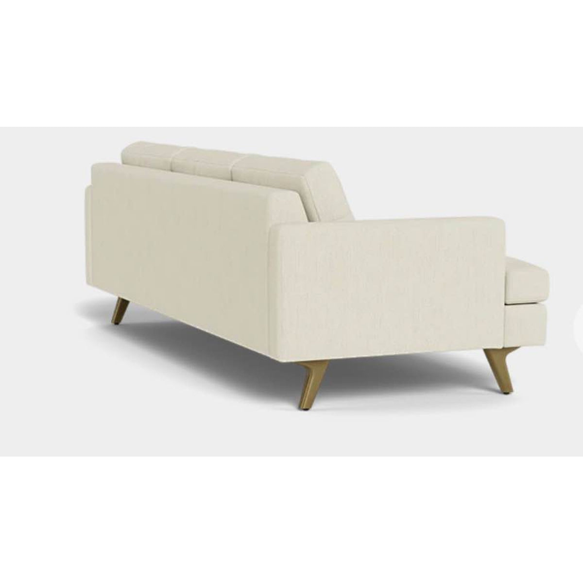 Albany Park Lido 86” Designer Sofa | Dune Performance Linen | Modern Neutral - Delivery Available