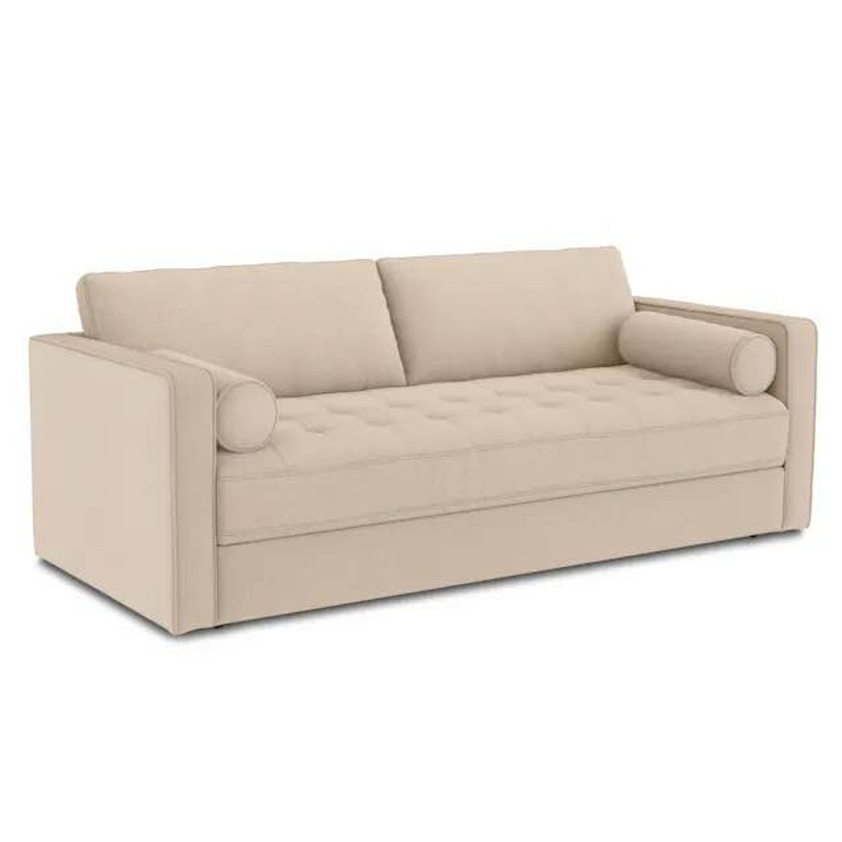 New Article Sven 88” Tufted Sofa Bed – Ratine Buff – $1,599 Retail – Open Box - Delivery Available