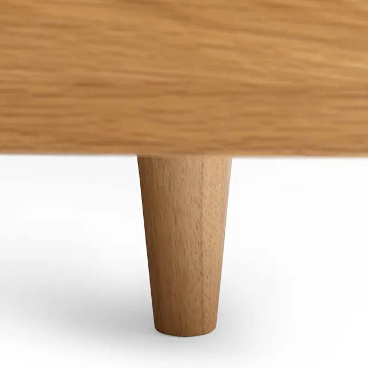 Article | Queen Platform Bed Frame | Basi - Oak | Delivery Available