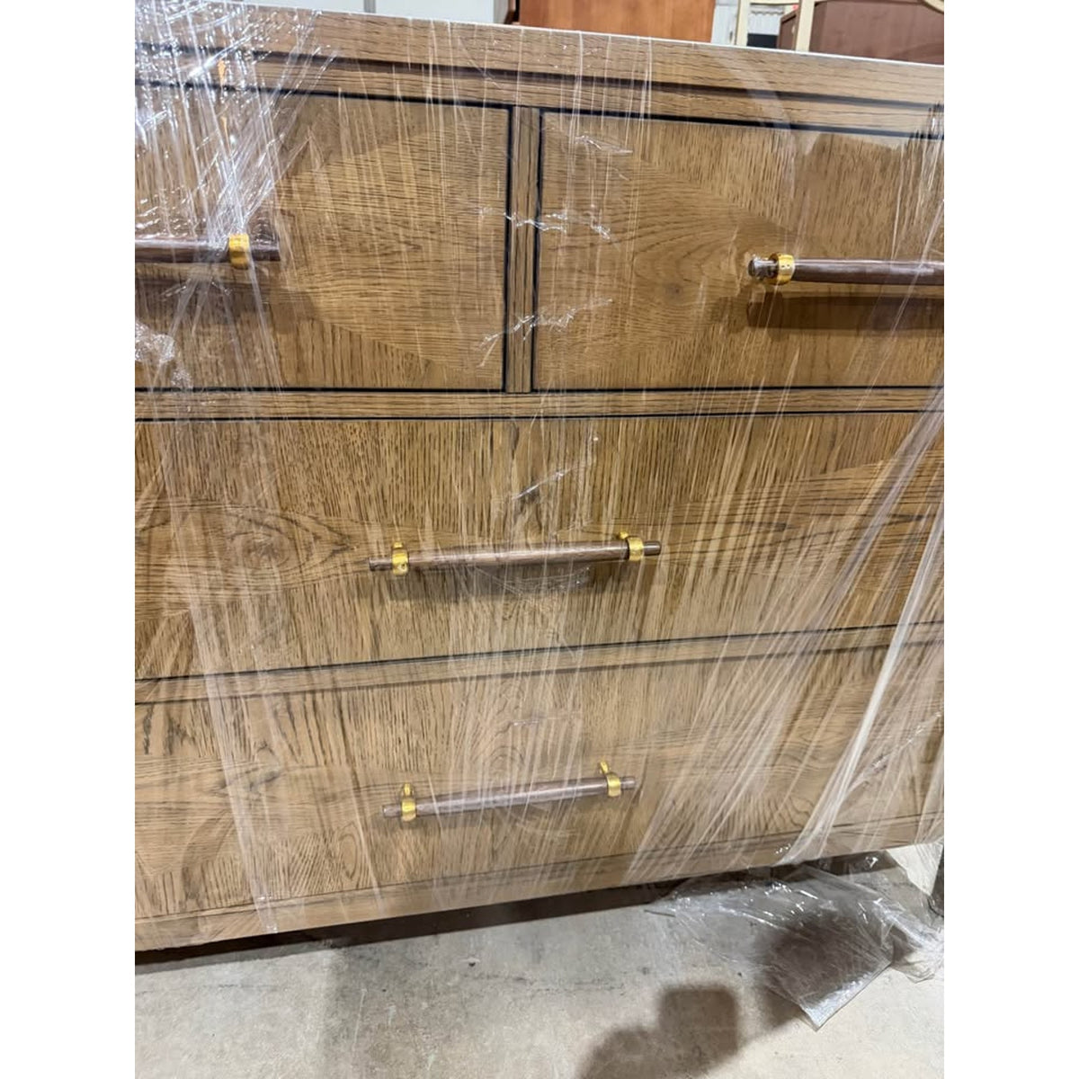 New Designer Oak Accent Chest by Fairfield Chair - Retail $2,500+ “open box” Delivery Available