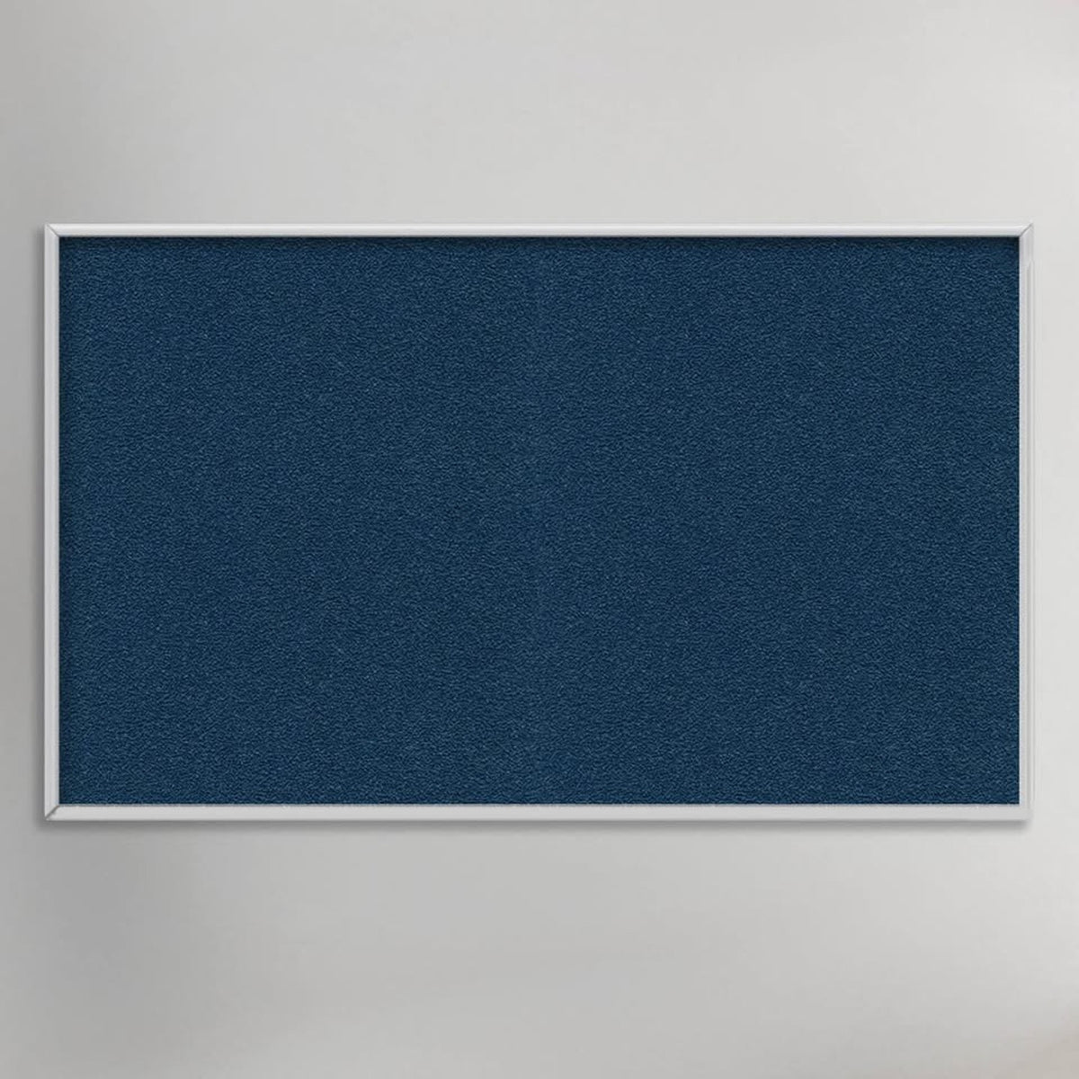New Ghent 4’ x 8’ Vinyl Bulletin Board – Ocean Blue – Retail $477 – Blemish - Delivery Available