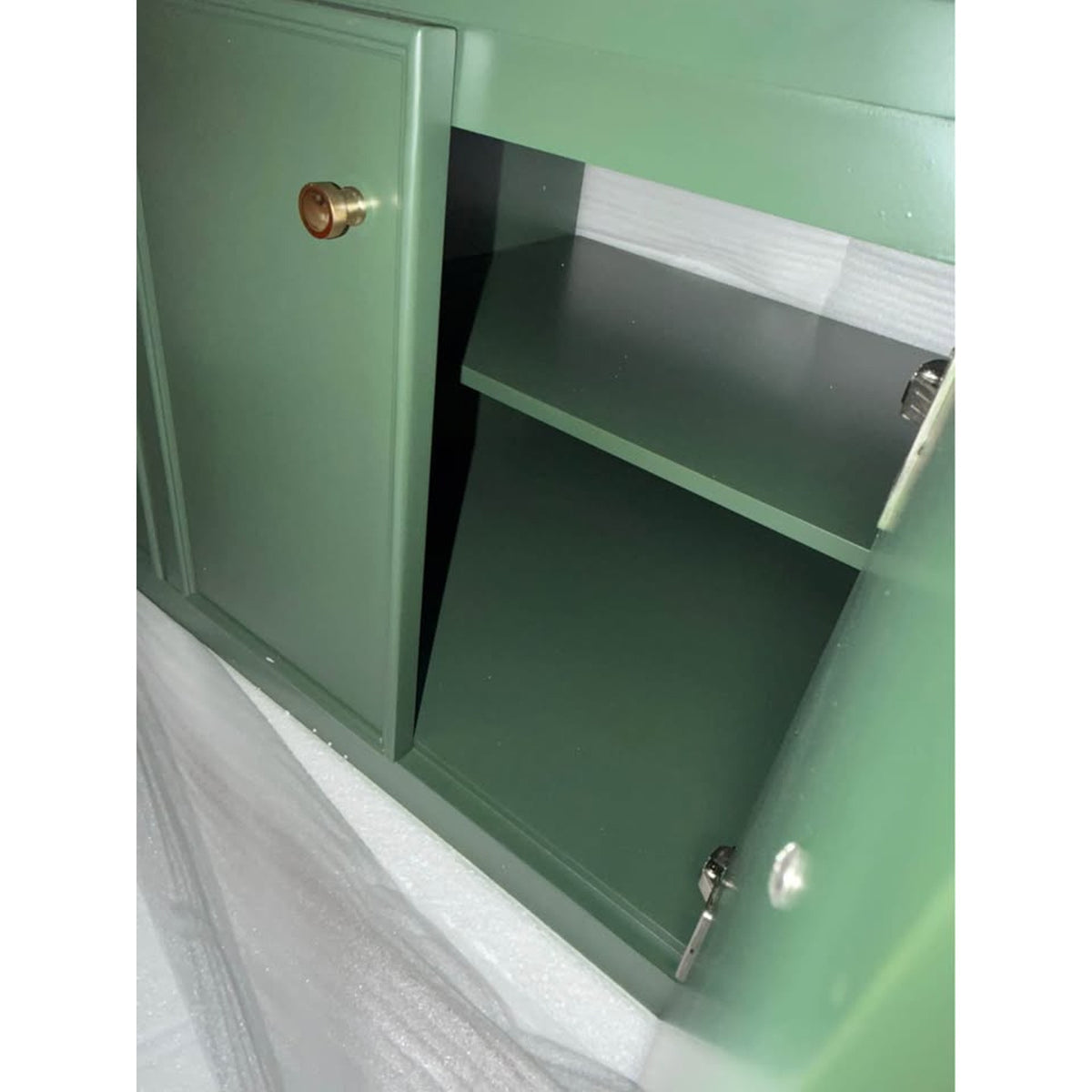 42” Bathroom Vanity – Evergreen Green – Retail $1,620 | Delivery Available