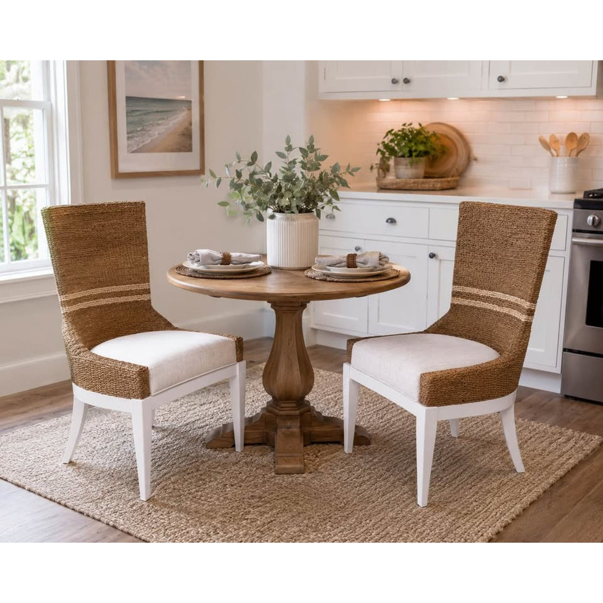 Universal Furniture Siesta Key Dining Chairs (Set of 2) – Retail $2,000+ – Delivery Available