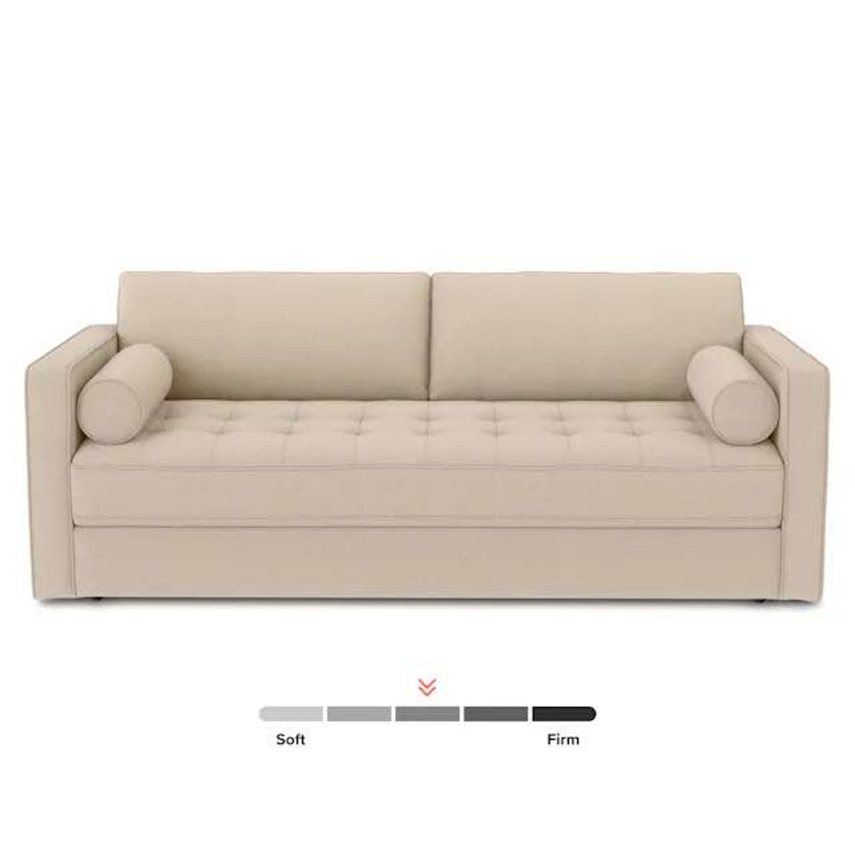 New Article Sven 88” Tufted Sofa Bed – Ratine Buff – $1,599 Retail – Open Box - Delivery Available