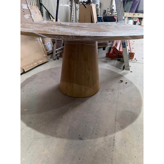 Brand New 59” Astraea Pedestal Dining Table
By AllModern - Natural - No Chairs - Delivery Available