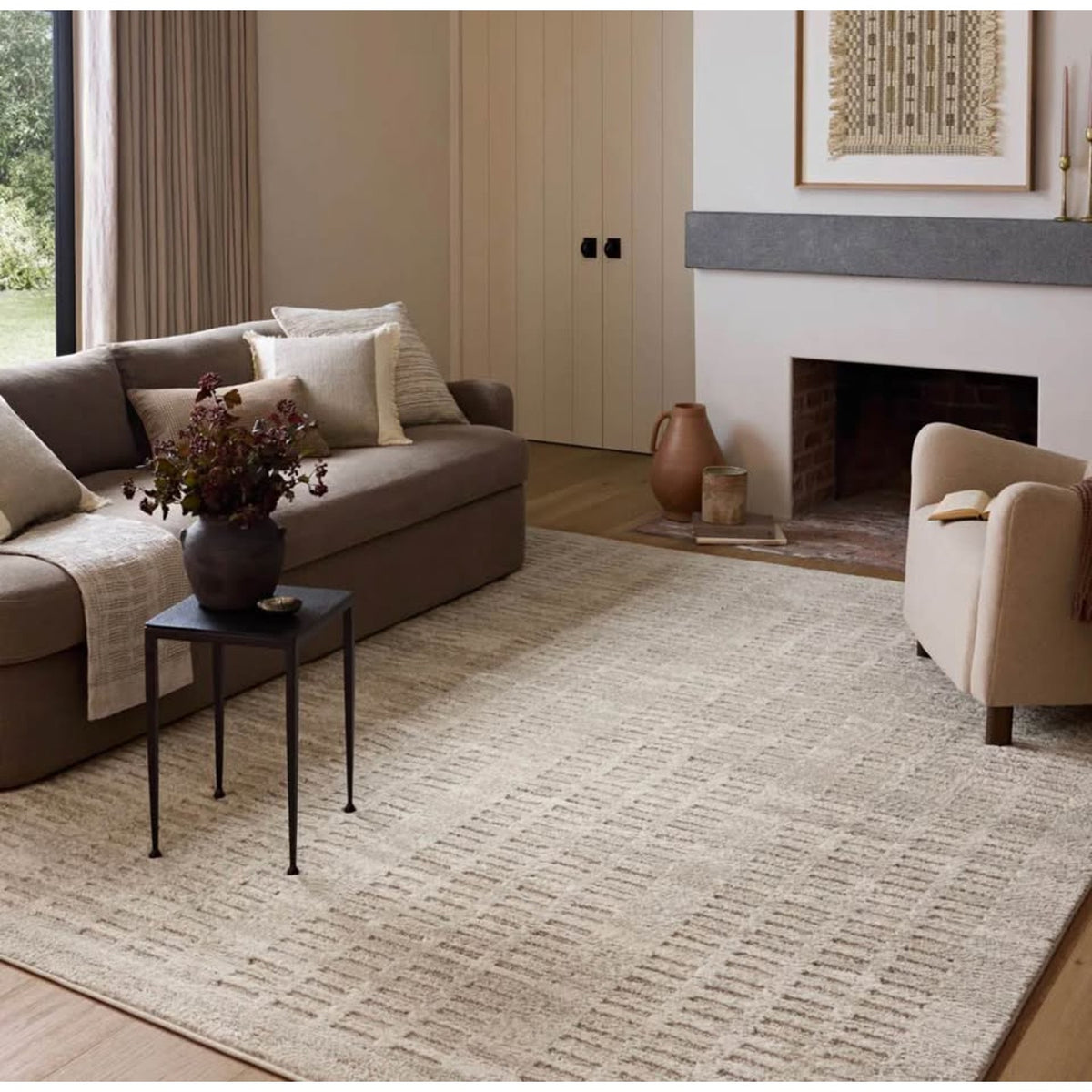 New Amber Lewis x Loloi Monty 11’6” × 15’ Area Rug – New Open Box - Delivery Available