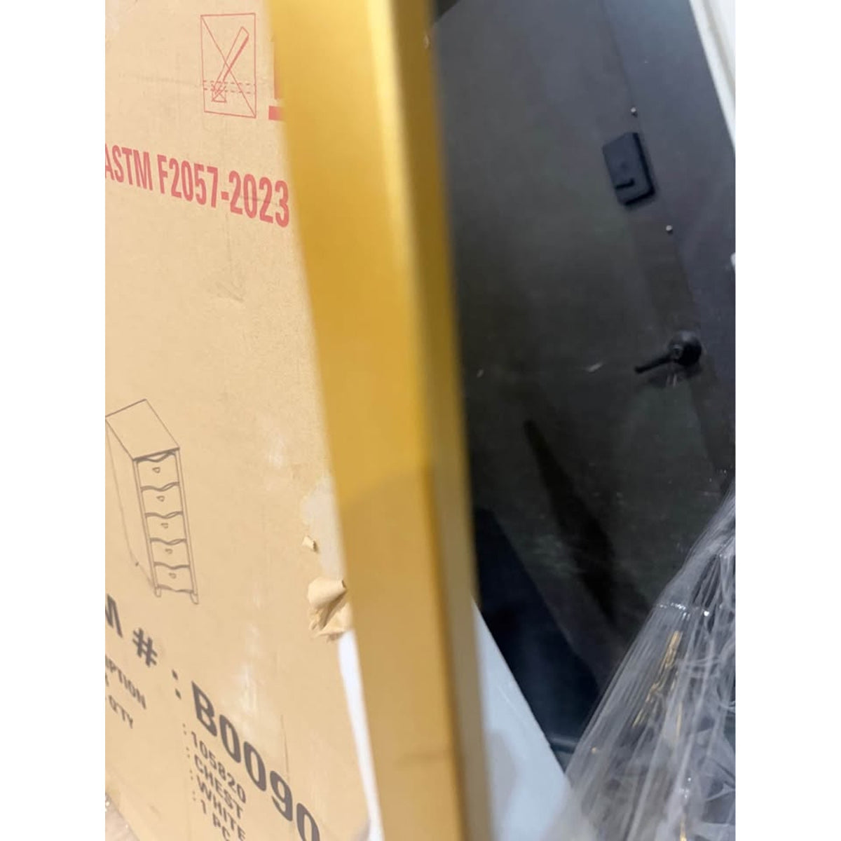 New 72” Brass Arched Floor Mirror – $436 Retail – Open Box – Delivery Available