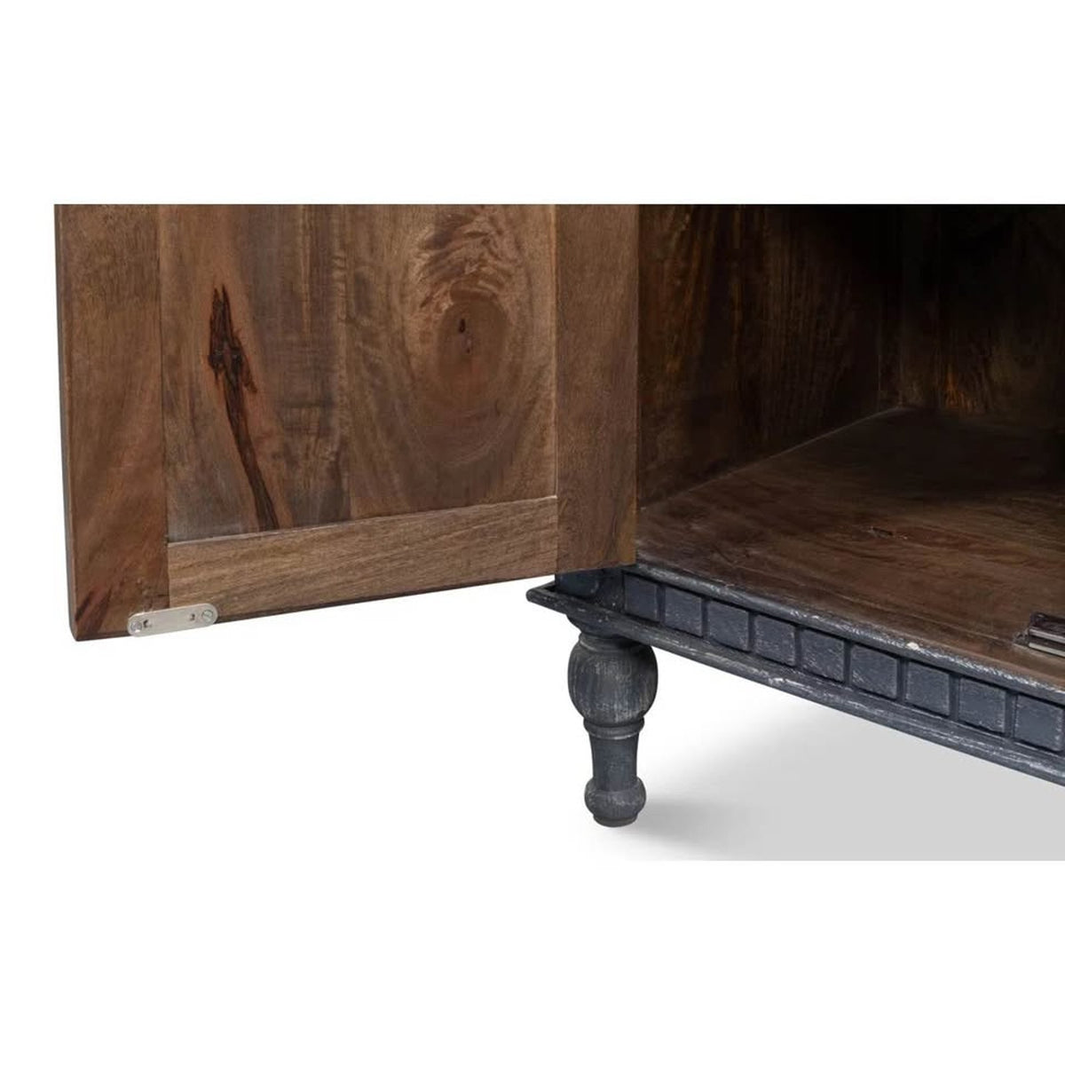 New Sarreid Ashlyn 79” Solid Wood Sideboard | New Open Box $3,000 Retail - Delivery Available