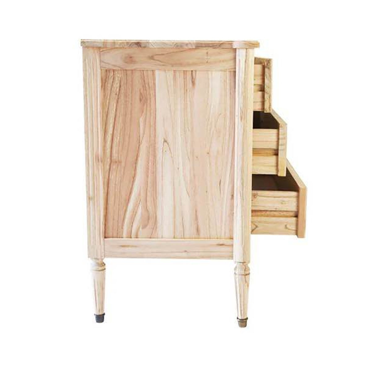 Designer 3 Drawer Dresser 40” Solid Wood $2000+ Retail “open box” Delivery Available