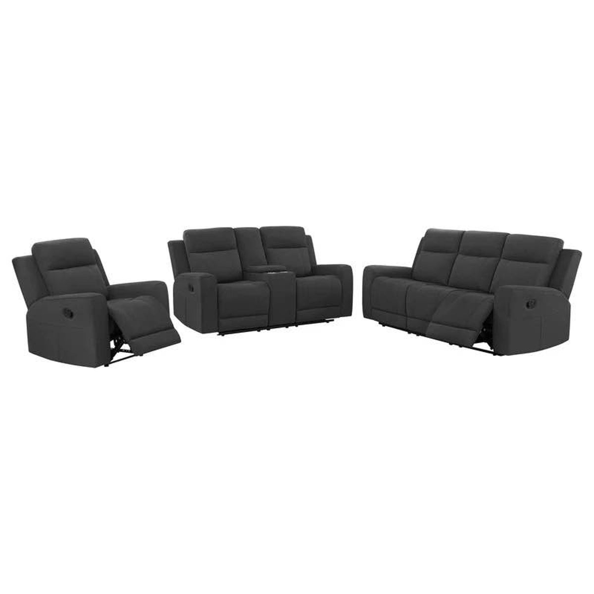 New Coaster Brentwood 3-Piece Reclining Set – Open Box – Delivery Available