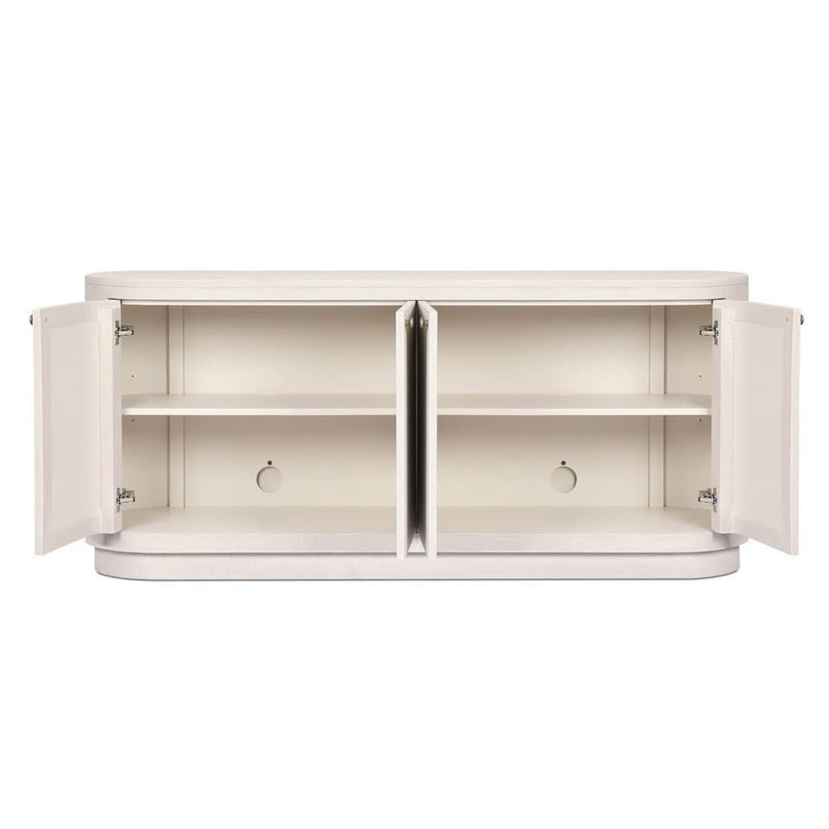 Four Hands Amelia Sideboard Credenza | Ivory Painted Finish | Designer Storage Cabinet | Delivery