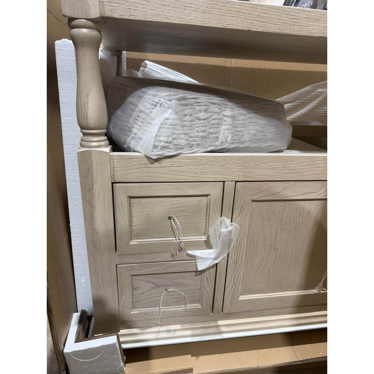 New 42” Weathered Oak Bathroom Vanity | $1200+ Retail “open box” Delivery Available