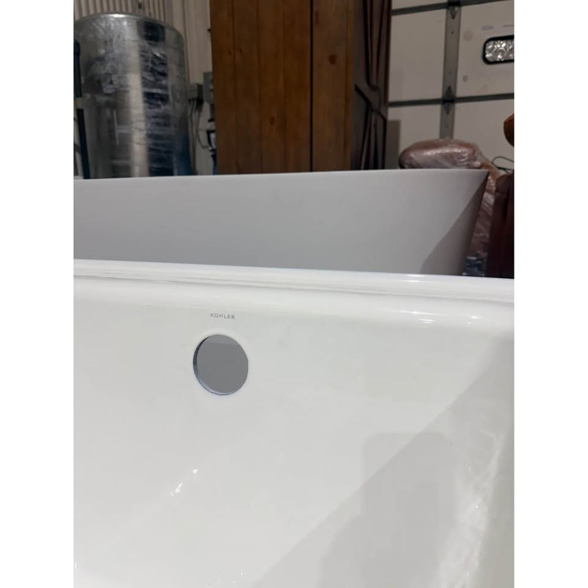 NEW Kohler Bellwether 66” x 32” Cast Iron Soaking Bathtub – White - Right Handed Delivery Available