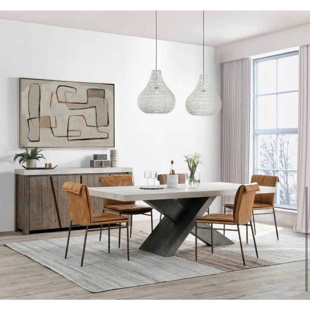 New 84” Dining Table – $2,599 Retail – Open Box – Delivery Available