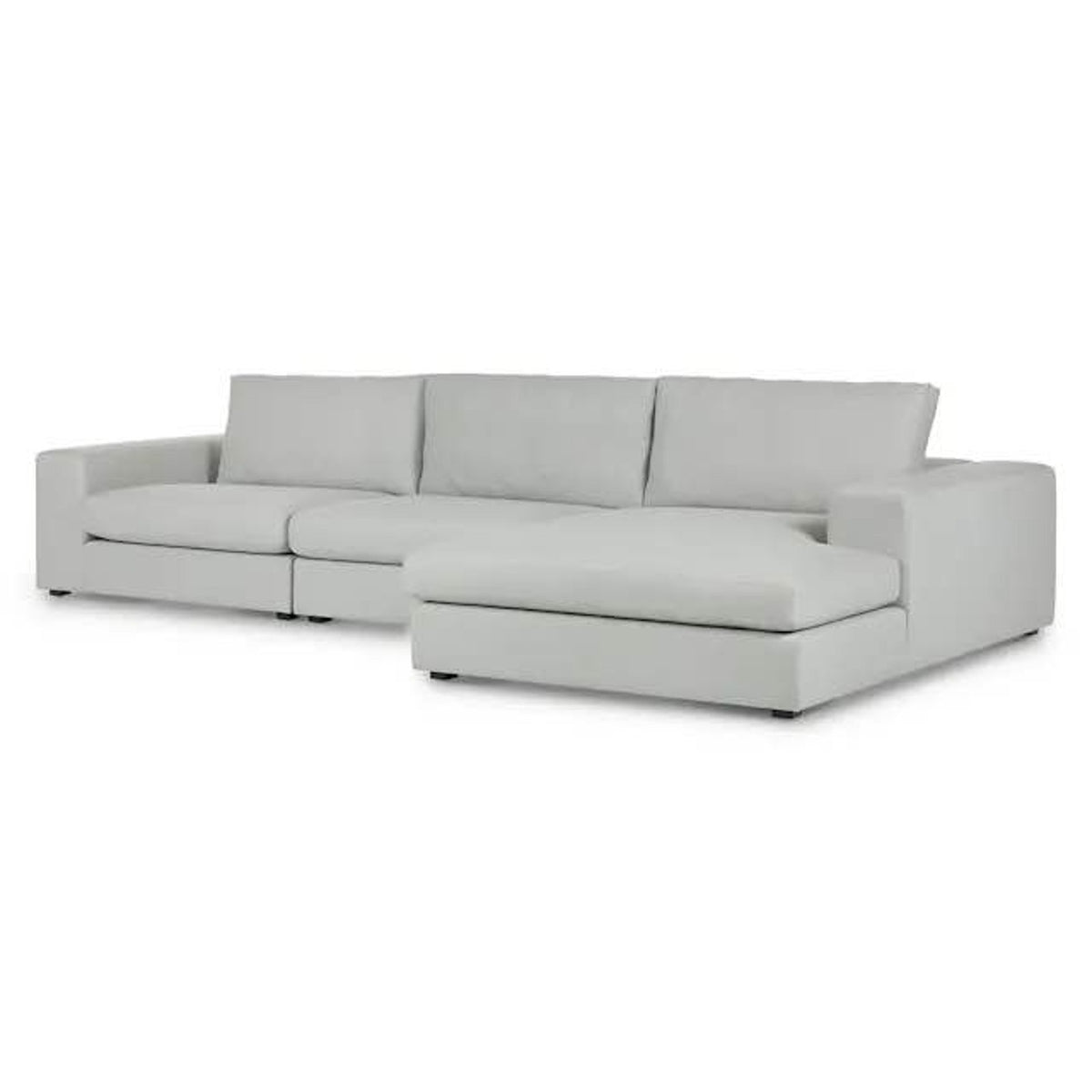 Article Beta 137.5” Right Modular Chaise Sectional – Welsh Gray – $2,799 Retail – Delivery Available