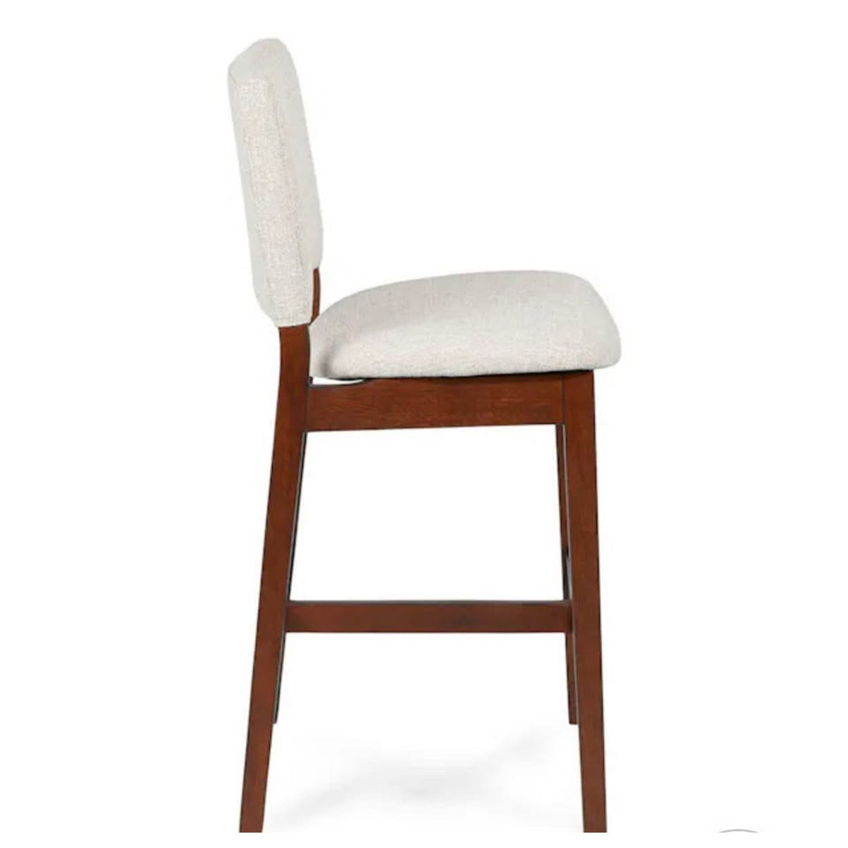 Article | Set of 2 Counter Stools | Nosh - Walnut & Chalk Gray | Delivery Available