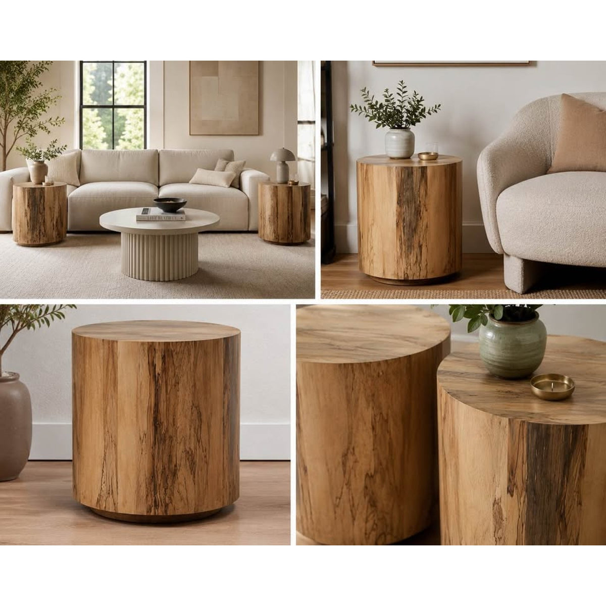 Joybird Hudson End Tables – Pair | New Open Box | Discontinued - $2400 Retail - Delivery Available