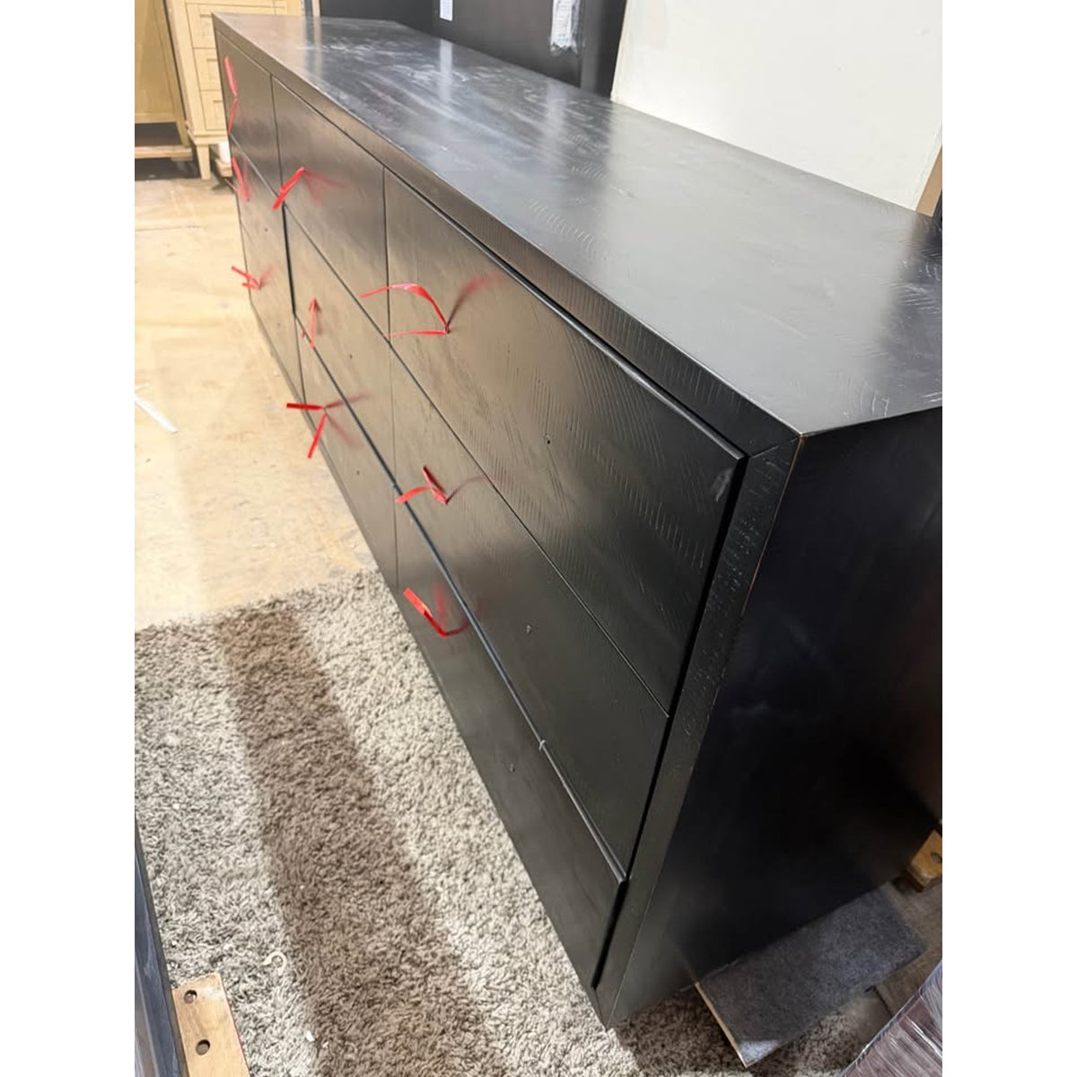 New Four Hands Suki 88” 9-Drawer Dresser – $2,599 Retail – Delivery Availablee