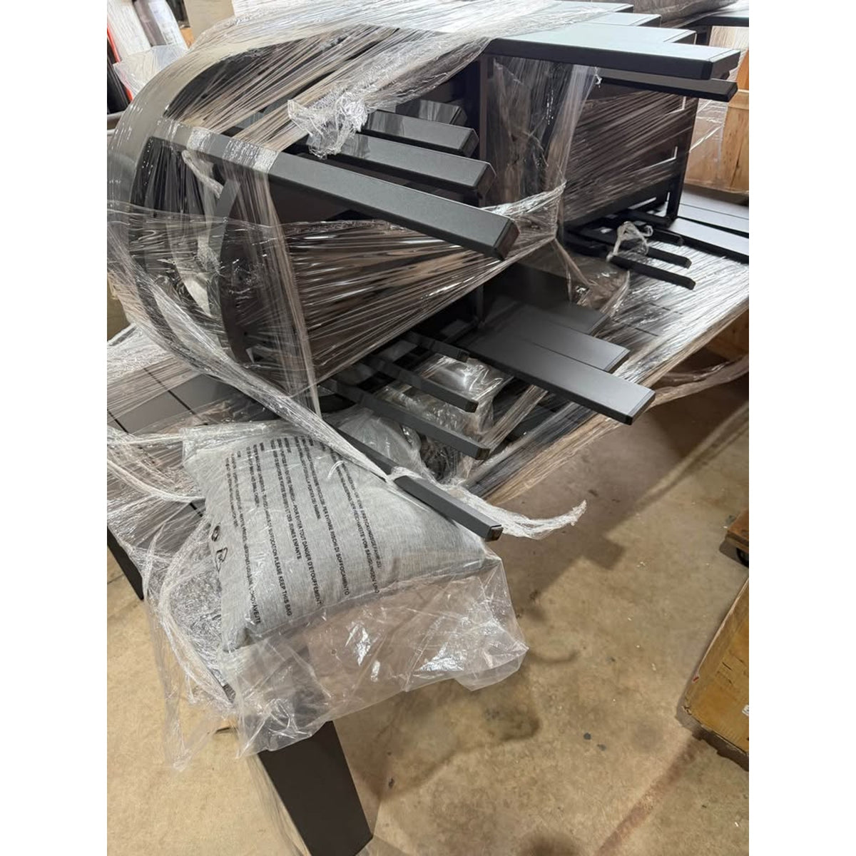 Modway Tahoe 9-Piece Outdoor Aluminum Dining Set for 8 | New Open Box | Delivery Available
