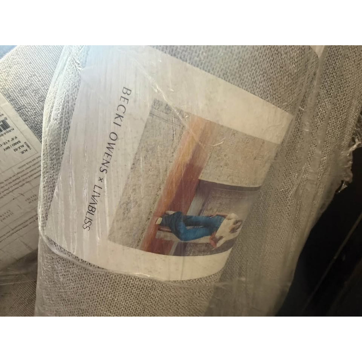 New Becki Owens x Livabliss Zafira 8’10” × 12’ Area Rug – New Open Box - Delivery Available