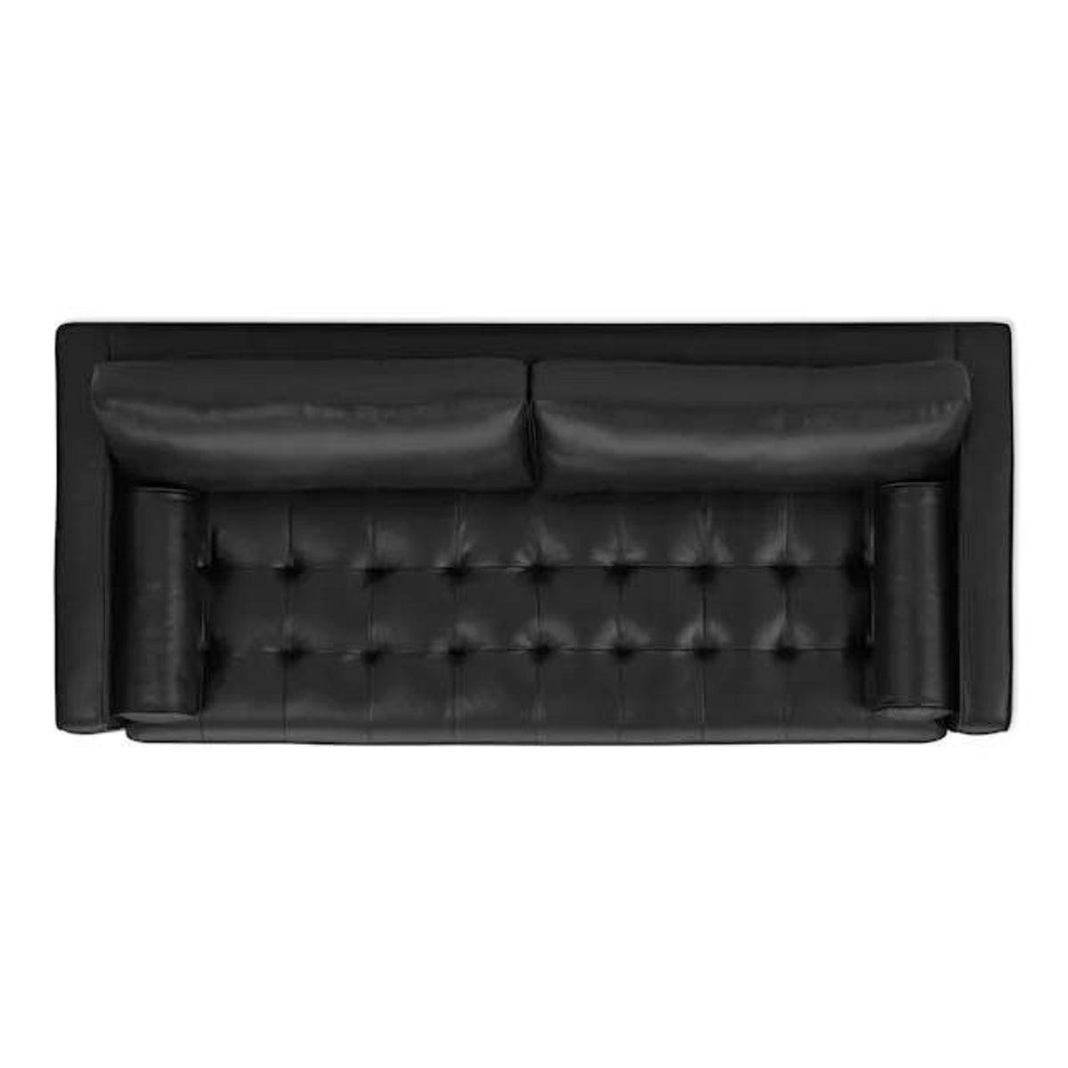 New Article Sven 88” Tufted Leather Sofa – Oxford Black – $1,699 Retail – Delivery Available