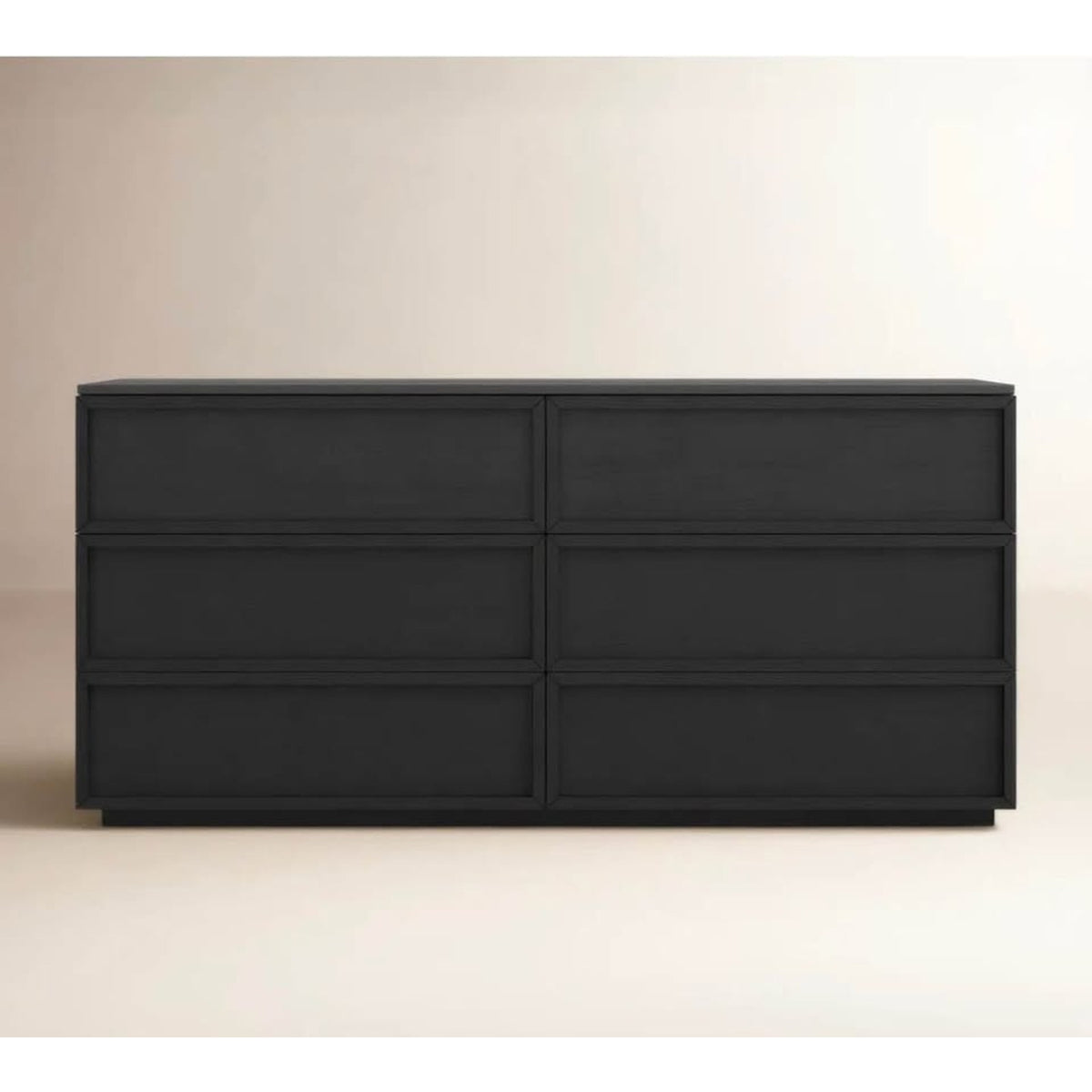 New Joss & Main Hudson 63” 6-Drawer Dresser – Black – Retail $2,199 – Delivery Available