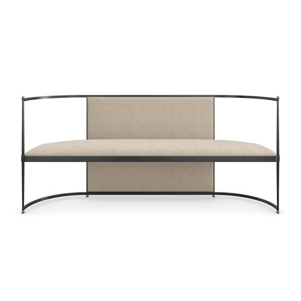 Caracole Toulouse 67” Upholstered Bench – New Open Box