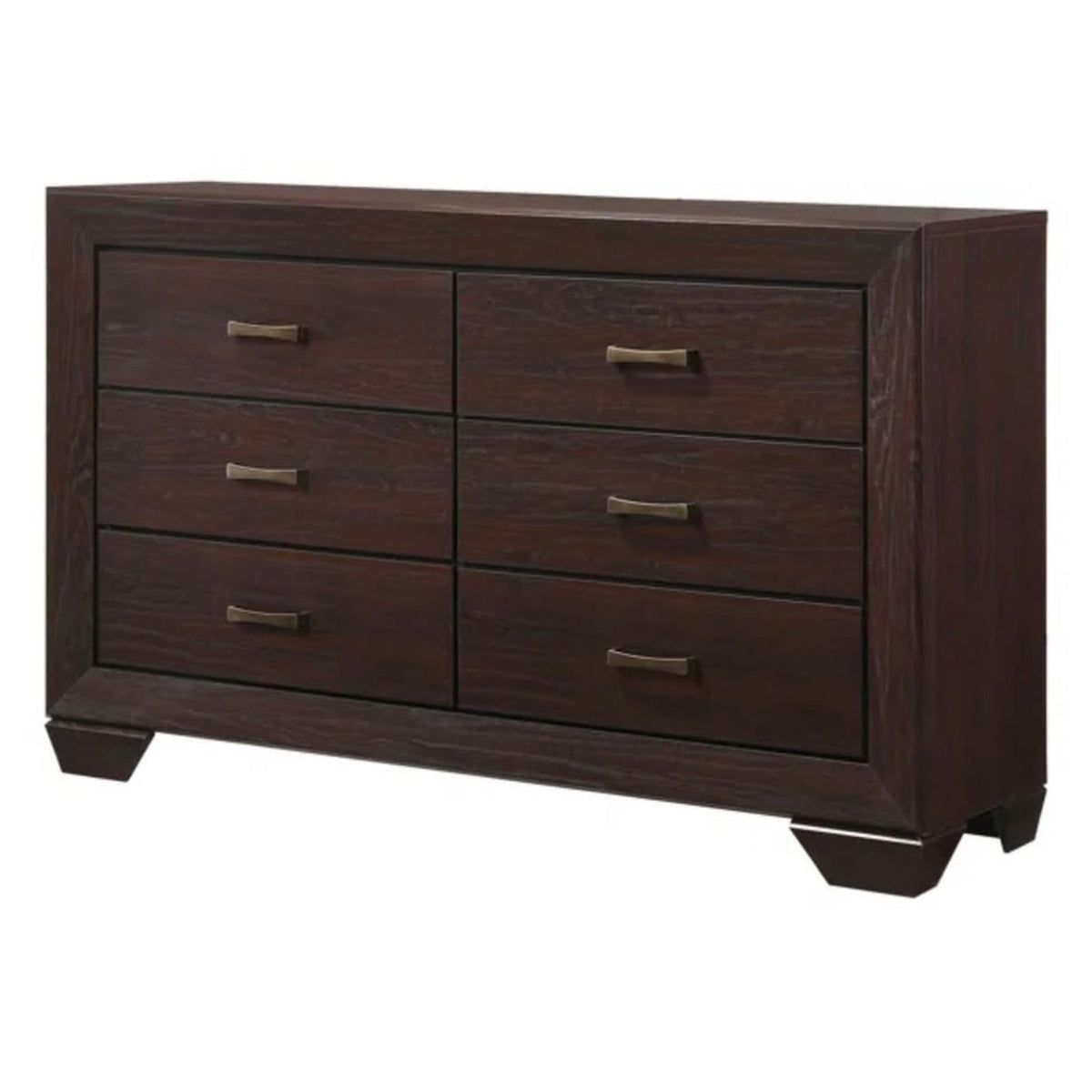 New 59” Dark Brown 6 Drawer Dresser - $579 Retail “open box” - Delivery Available