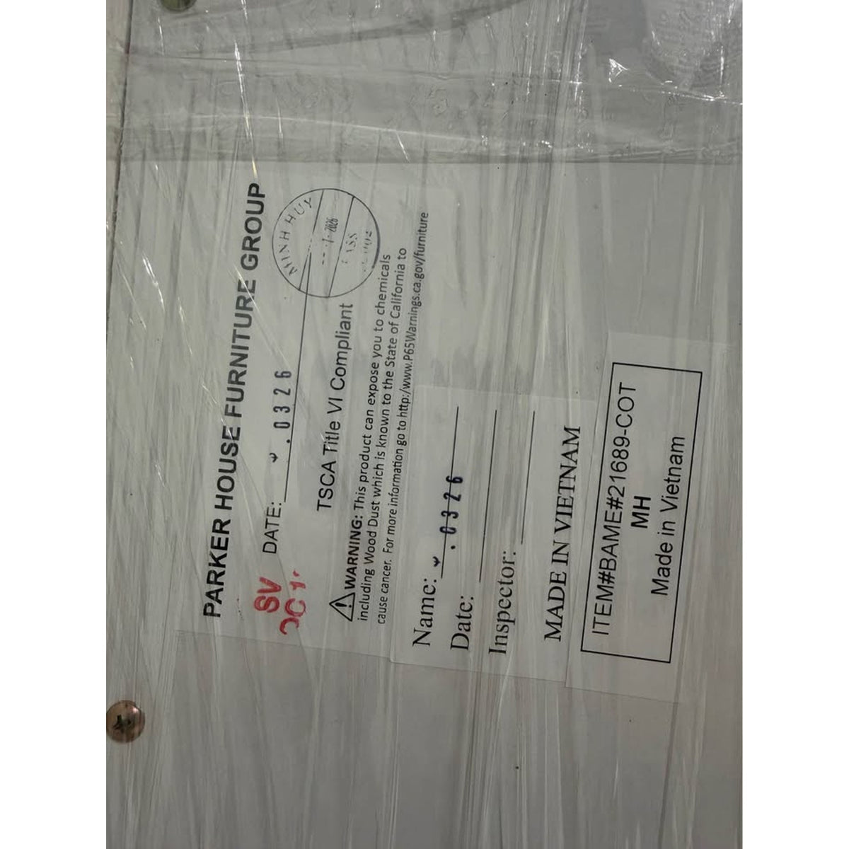 New Parker House 9-Drawer Dresser – $1,400 Retail – Open Box – Delivery Available