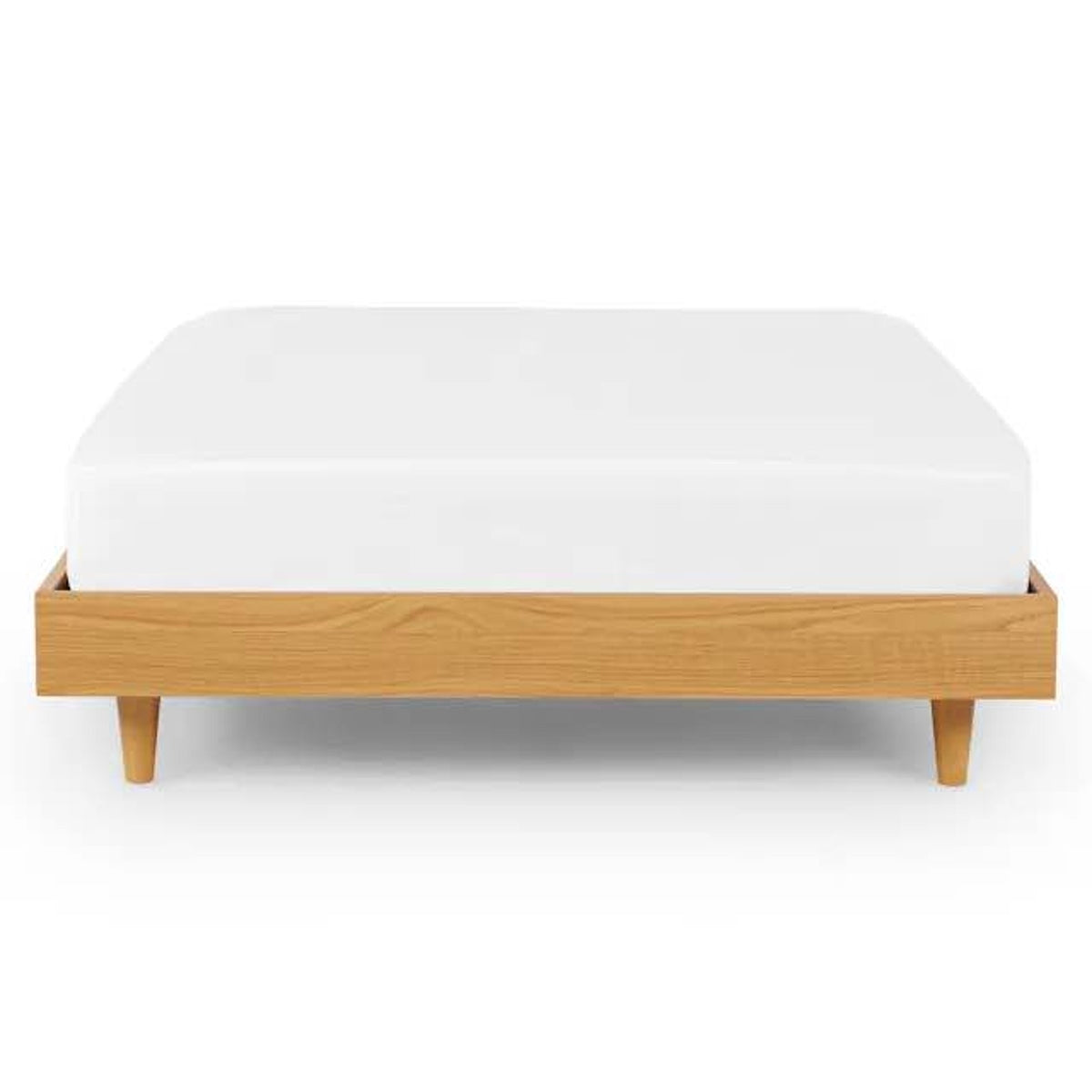Article | Full Platform Bed Frame | Basi - Oak | $349 Retail Open Box - Delivery Available